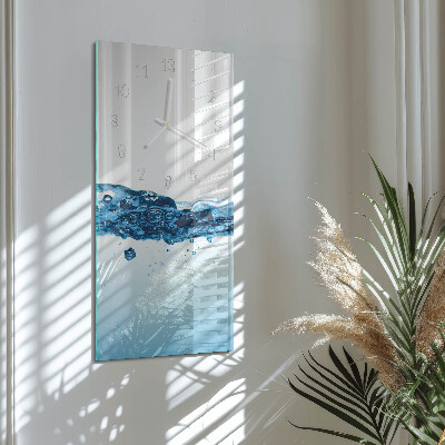 Orologio da parete verticale Acqua