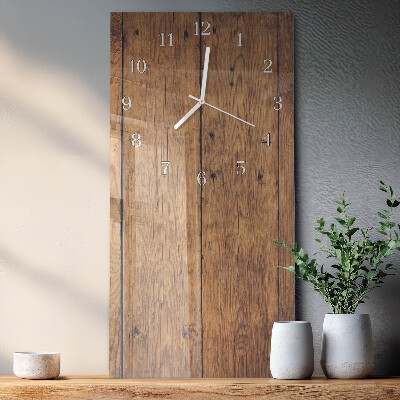 Verticale orologio Legna