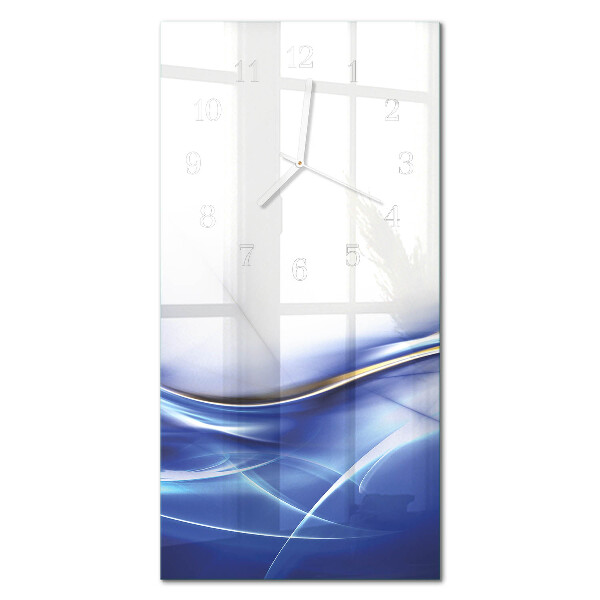 Verticale orologio Linee astratte