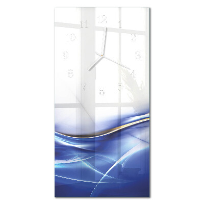 Verticale orologio Linee astratte