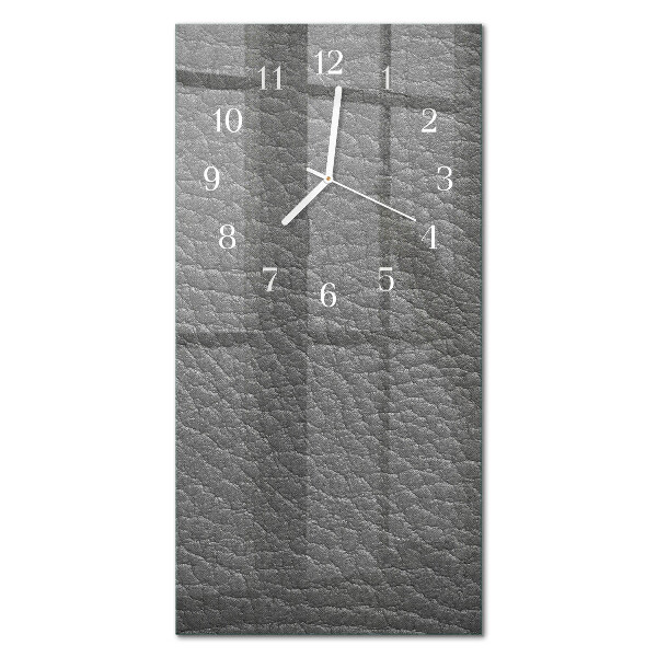 Verticale orologio in vetro Pelliccia