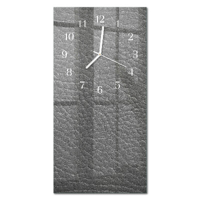 Verticale orologio in vetro Pelliccia