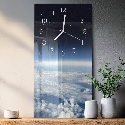 Orologio da parete verticale L'universo della Terra