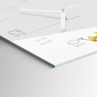 Orologio con stampa verticale Albero