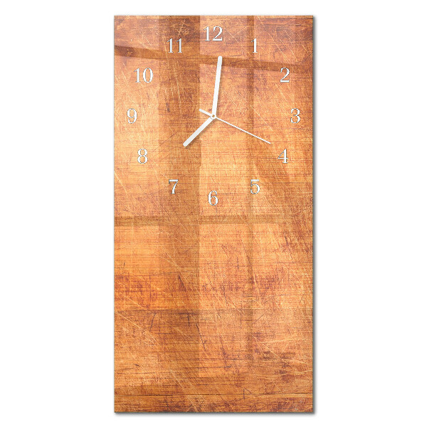 Orologio da parete verticale Tavole di legno