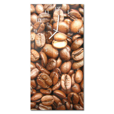 Verticale orologio Chicchi di caffè