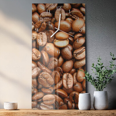 Verticale orologio Chicchi di caffè