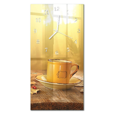 Orologio da parete verticale Tazza