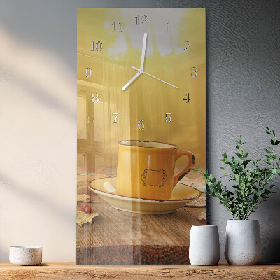 Orologio da parete verticale Tazza