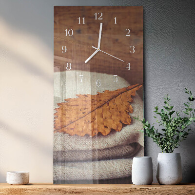 Verticale orologio Foglio
