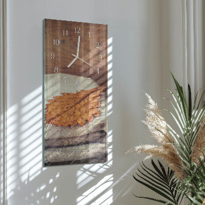 Verticale orologio Foglio