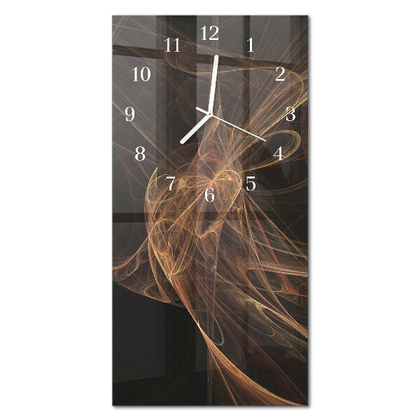 Verticale orologio in vetro Modello