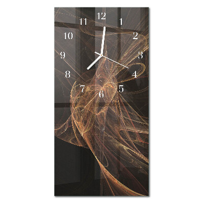 Verticale orologio in vetro Modello