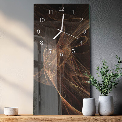 Verticale orologio in vetro Modello