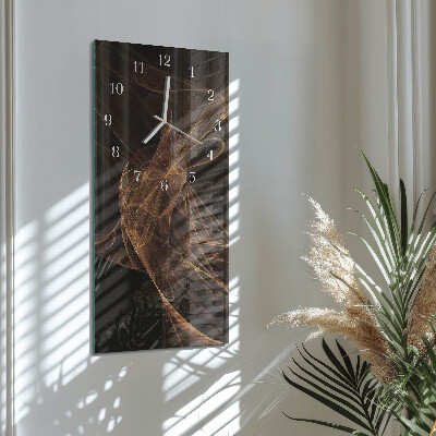 Verticale orologio in vetro Modello