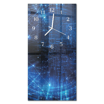 Orologio con stampa verticale Matrice