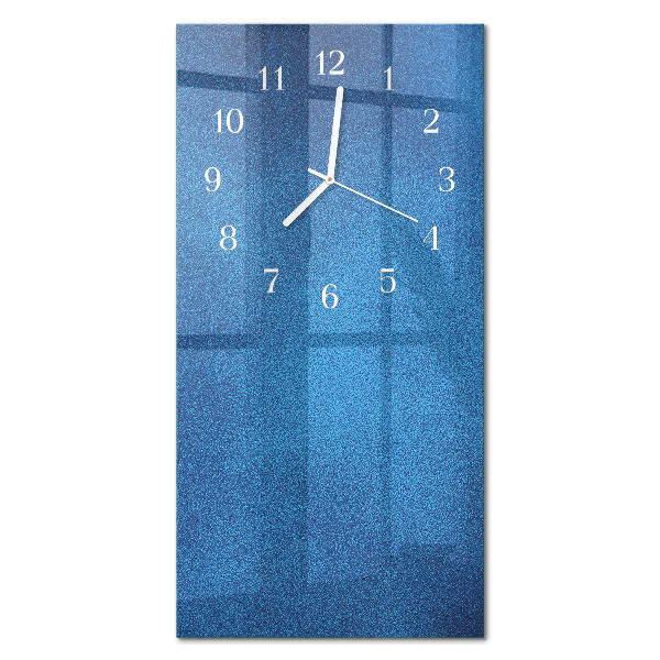 Verticale orologio in vetro Materiale