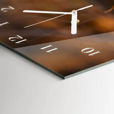 Orologio con stampa verticale Autunno