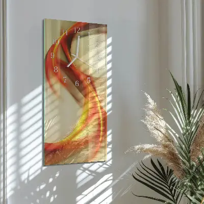 Orologio con stampa verticale Astrazione