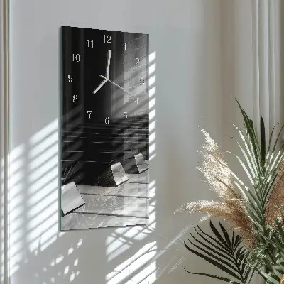 Orologio con stampa verticale Tasti del pianoforte