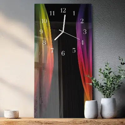 Orologio da parete verticale Astrazione