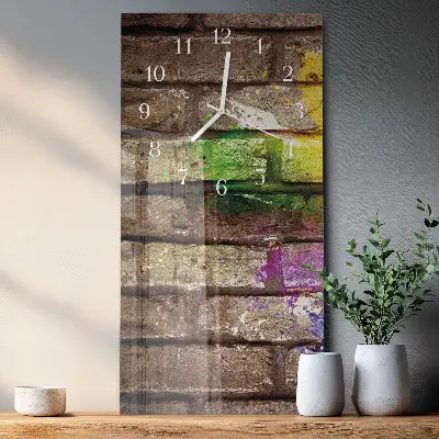 Orologio con stampa verticale Mattone