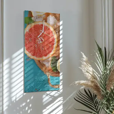 Orologio con stampa verticale Pompelmo