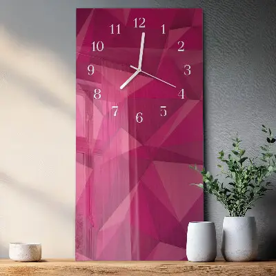 Orologio da parete verticale Astrazione