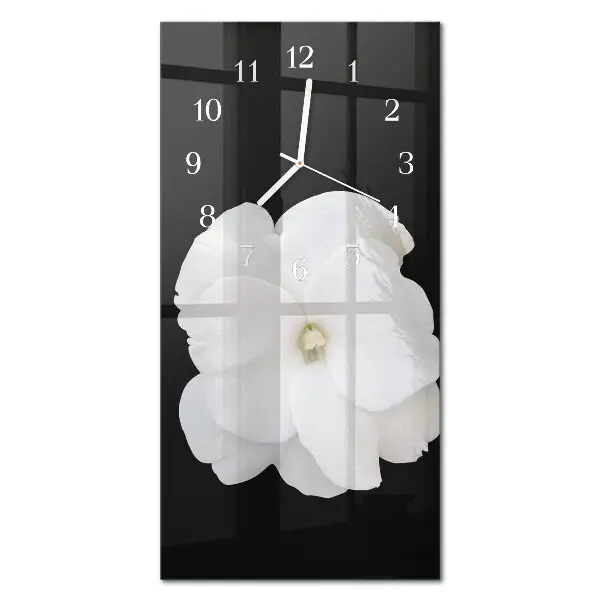 Orologio con stampa verticale Fiore