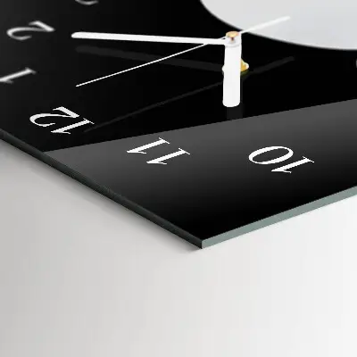 Orologio con stampa verticale Fiore