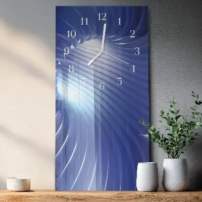 Orologio con stampa verticale Vortice