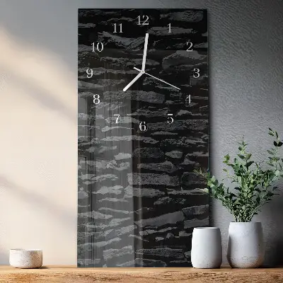 Verticale orologio Muro di pietra