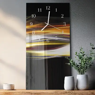 Orologio da parete verticale Astrazione