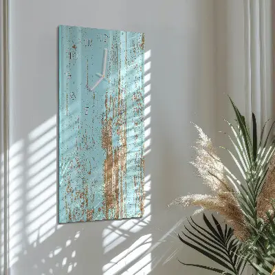 Orologio con stampa verticale Legna