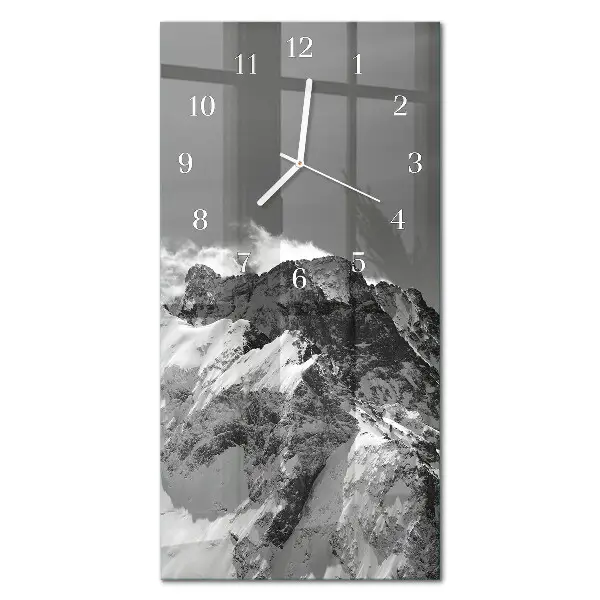 Orologio con stampa verticale Montagna