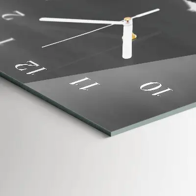 Orologio con stampa verticale Montagna