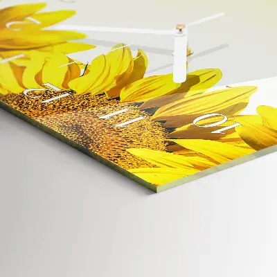Orologio con stampa verticale Girasole