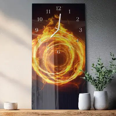 Orologio da parete verticale Vortice