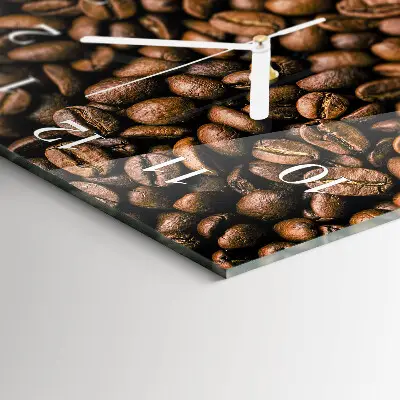 Orologio da parete verticale Chicchi di caffè