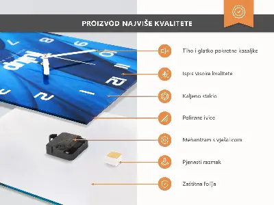 Verticale orologio L'universo della Terra
