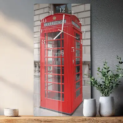 Orologio con stampa verticale Telefono pubblico