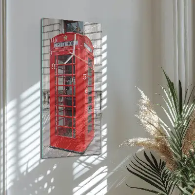 Orologio con stampa verticale Telefono pubblico