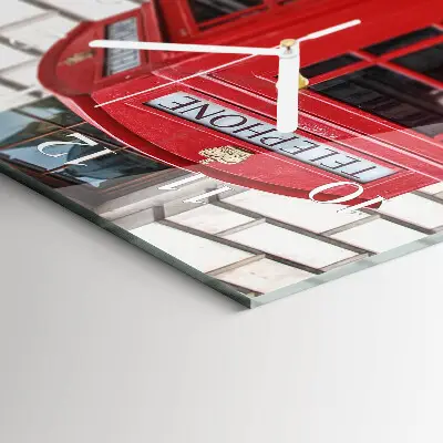 Orologio con stampa verticale Telefono pubblico