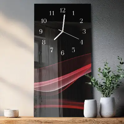 Orologio con stampa verticale Astrazione