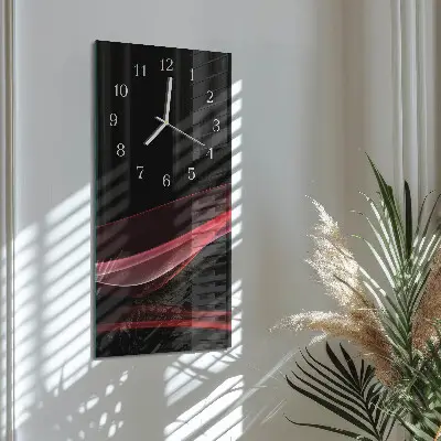 Orologio con stampa verticale Astrazione