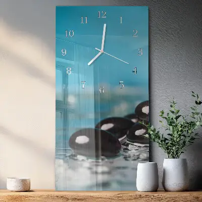 Orologio con stampa verticale Pietre