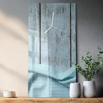 Verticale orologio in vetro Tavolo