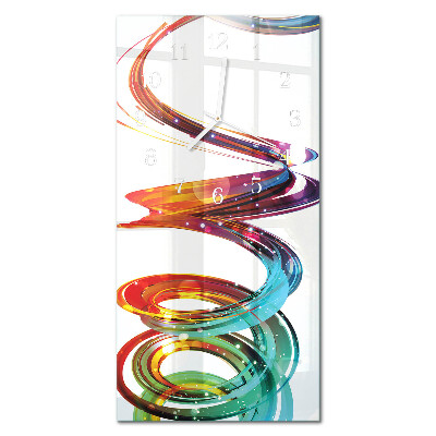 Orologio da parete verticale Spirale