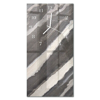 Verticale orologio in vetro Tavolo