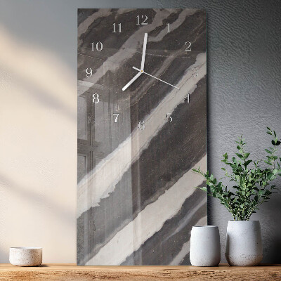 Verticale orologio in vetro Tavolo